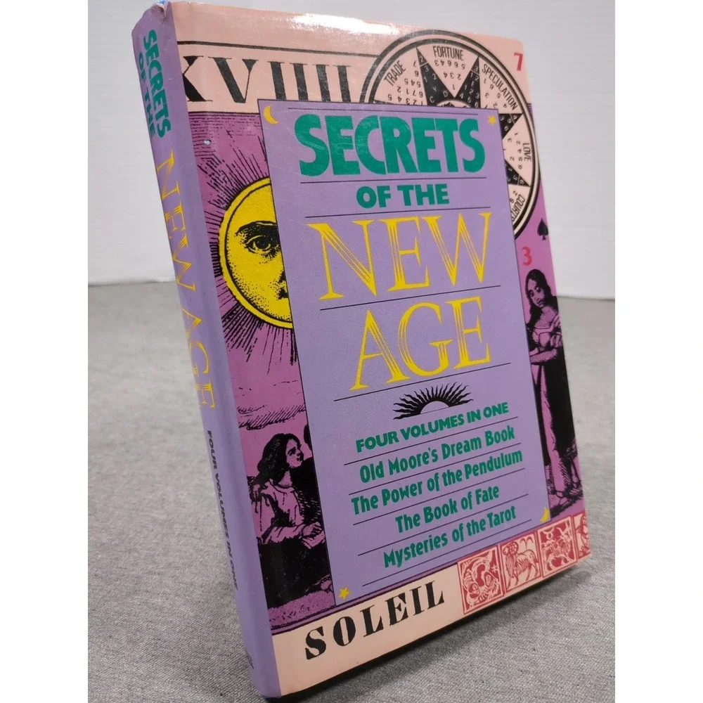 Secrets of the New Age 4 Volumes in 1 Old Moore's Dream Fate Pendulum Tarot 1989